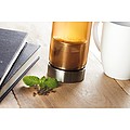 Single wall glass bottle