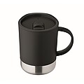 Single wall mug 300ml, black