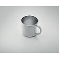 Single wall recycled stainless steel mug
