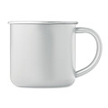 Single wall recycled stainless steel mug