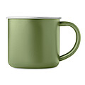 Single wall recycled stainless steel mug