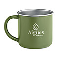 Single wall recycled stainless steel mug