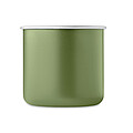 Single wall recycled stainless steel mug
