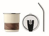 Single wall tumbler 260 ml, beige