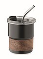 Single wall tumbler 260 ml, black