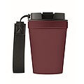 Single wall tumbler 300 ml, burgundy