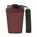 Single wall tumbler 300 ml, burgundy