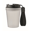 Single wall tumbler 300 ml, transparent white