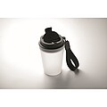 Single wall tumbler 300 ml, transparent white