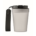 Single wall tumbler 300 ml, transparent white