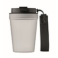 Single wall tumbler 300 ml, transparent white
