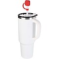 Sip silicone straw cover, red
