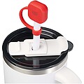 Sip silicone straw cover, red