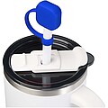 Sip silicone straw cover, royal blue