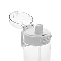 SipnLock RCS RPET Leakproof sports water bottle 800ML, white