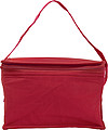 Six can cooler bag.Red