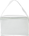 Six can cooler bag.White