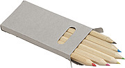Six colour pencil set Neutral