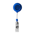 Ski pass holder with 80cm cordCobalt blue