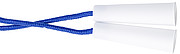 Skipping rope.Cobalt blue