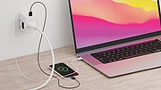 SKROSS World Travel Adapter MUV 65W PD with USB C Cable, white