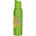 Sky 650 ml RCS recycled single wall stainless steel water bottle, apple green