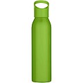 Sky 650 ml RCS recycled single wall stainless steel water bottle, apple green