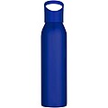 Sky 650 ml RCS recycled single wall stainless steel water bottle, blue