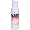 Sky 650 ml RCS recycled single wall stainless steel water bottle, white
