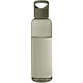 Sky 650 ml recycled plastic water bottle, forest green