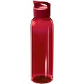 Sky bottle, transparent red