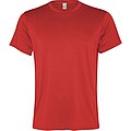 Slam short sleeve mens sports t-shirt, red, size S