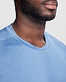 Slam short sleeve mens sports t-shirt, white, size M