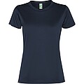 Slam short sleeve womens sports t-shirt, navy blue, size M