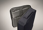 Slim 15 inch laptop backpack in 300D RPET