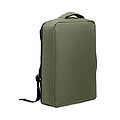 Slim 15 inch laptop backpack in 300D RPET