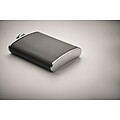Slim hip flask 200 ml, black