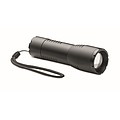 Small aluminium zoomable LED flashlight torch