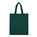 Small cotton bag, dark green