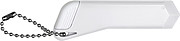 Small hobby knife with keychain. The length of the blade is 4 cm (width: 1,1 cm).