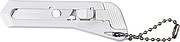Small hobby knife with keychain. The length of the blade is 4 cm (width: 1,1 cm).