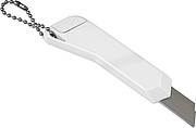 Small hobby knife with keychain. The length of the blade is 4 cm (width: 1,1 cm).