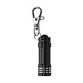 Small metal pocket torch Black