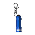 Small metal pocket torch Cobalt blue
