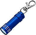 Small metal pocket torch Cobalt blue