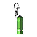 Small metal pocket torch Pale green