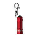 Small metal pocket torch Red