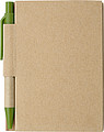 Small notebookPale green