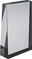Small rectangular glass block, transparent