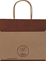 Small recycled paperbag with 2 handles